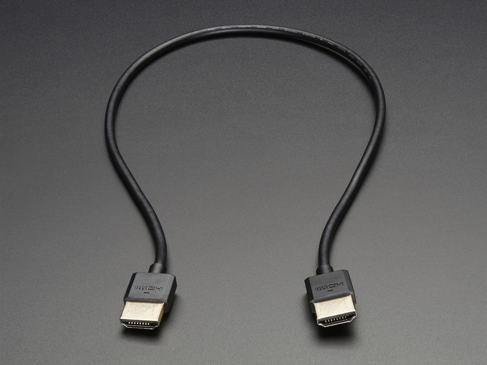 Adafruit Slanke HDMI-kabel - 450 mm / 1,5 voet lang