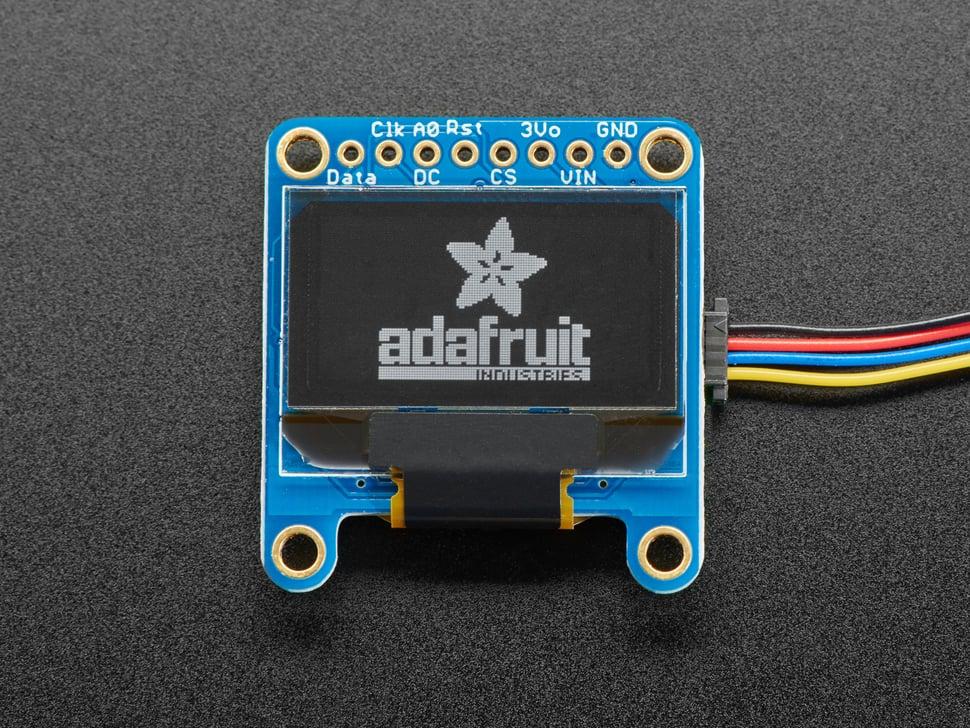 Adafruit Monochroom 0,96" 128x64 OLED grafisch display - STEMMA QT
