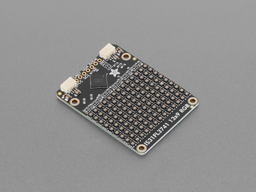 Adafruit IS31FL3741 13x9 PWM RGB LED Matrix driver