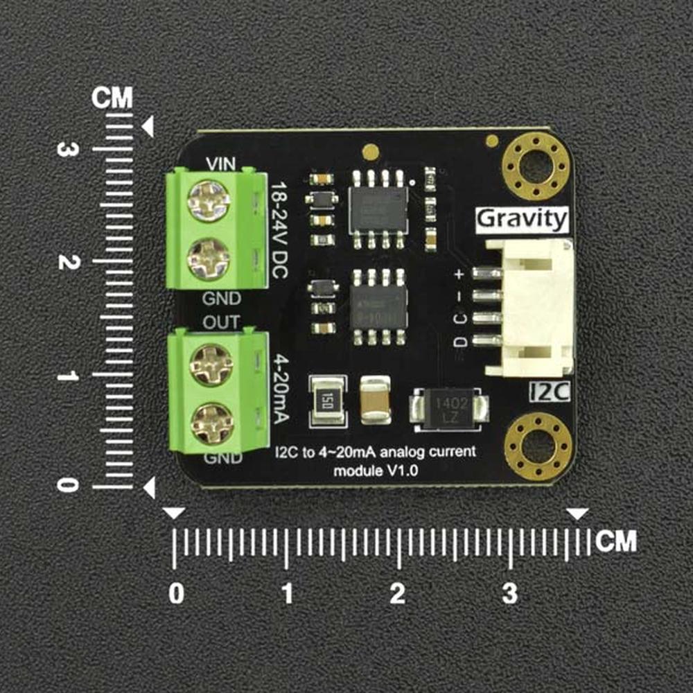 Gravity: I2C 4-20mA DAC Module (Arduino Compatible) - Opencircuit