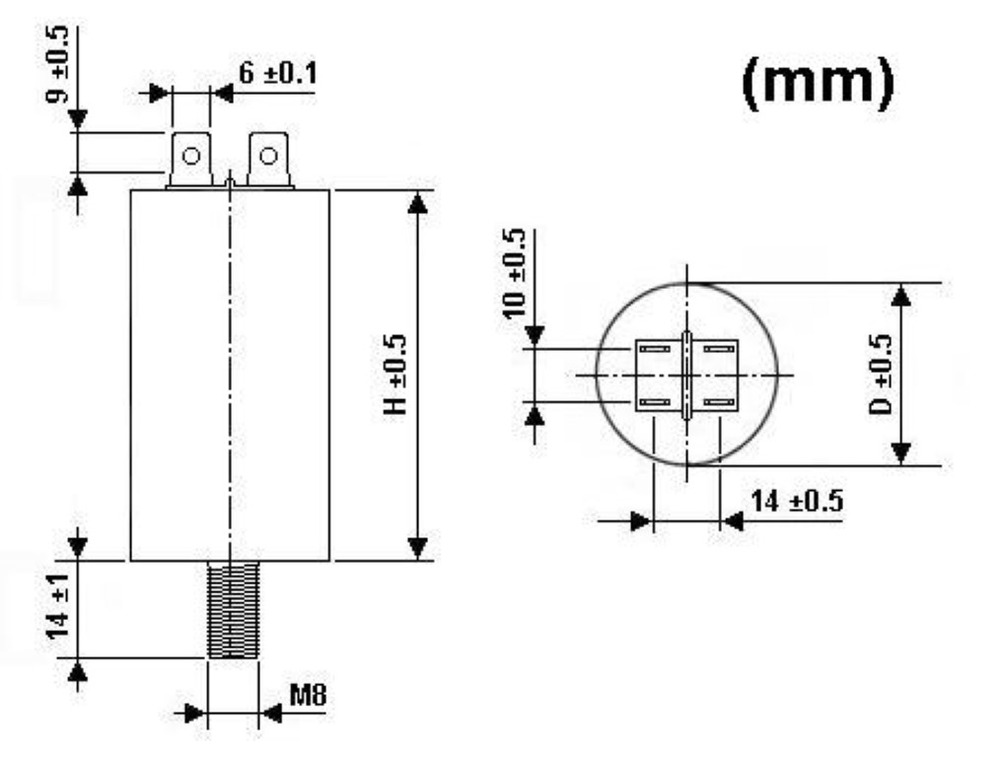 Capaca AANLOOPCONDENSATOR 30µF/450V - Reliable Performance Capacitor