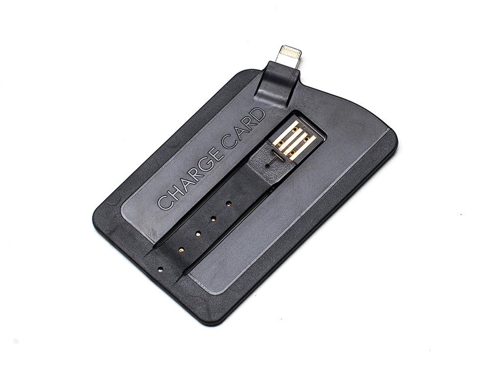 Adafruit CHARGECARD Dunne Lightning-kabel voor iPhone 5