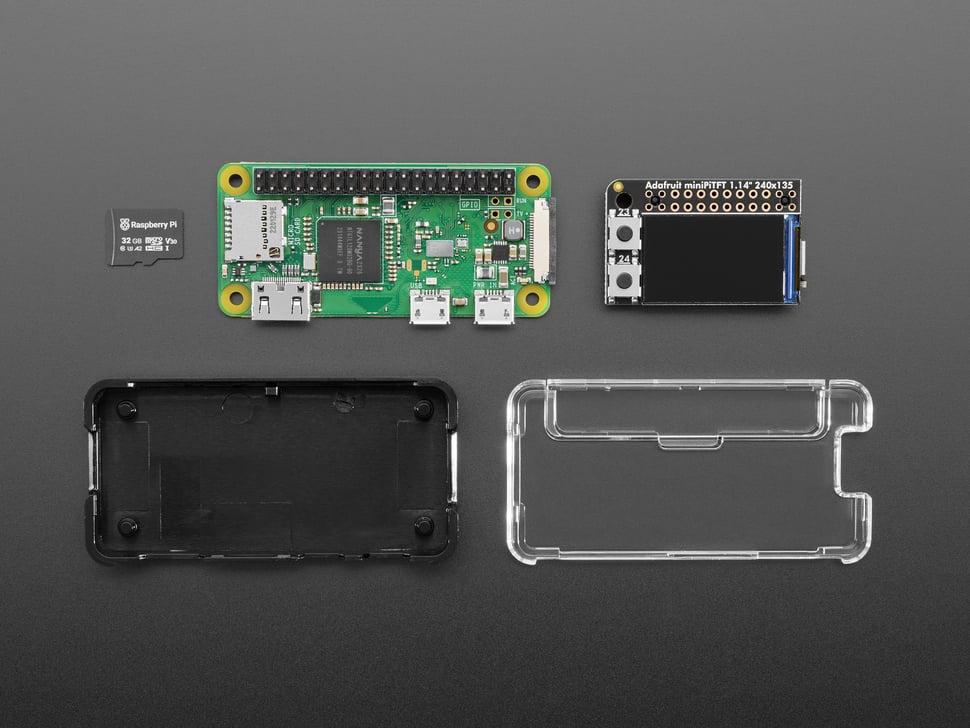 Adafruit Mini Color PiTFT Ad Blocking Pi-Hole Kit