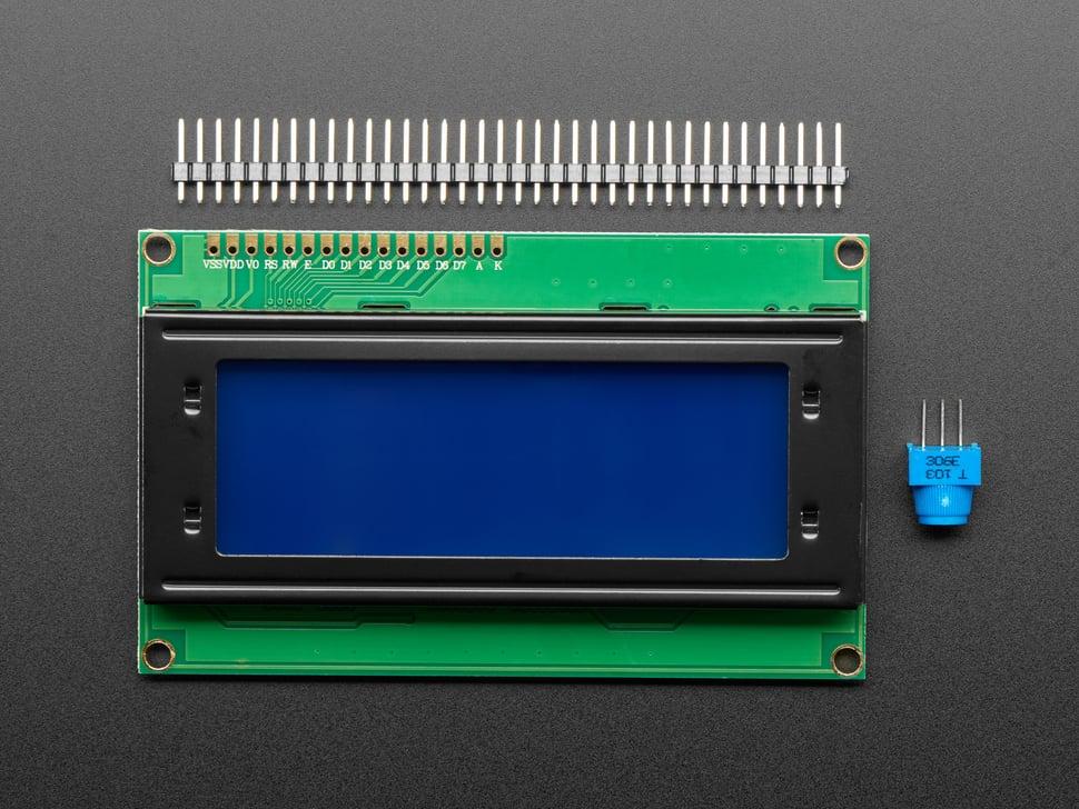 Adafruit LCD padrão 20x4 + extras - Opencircuit