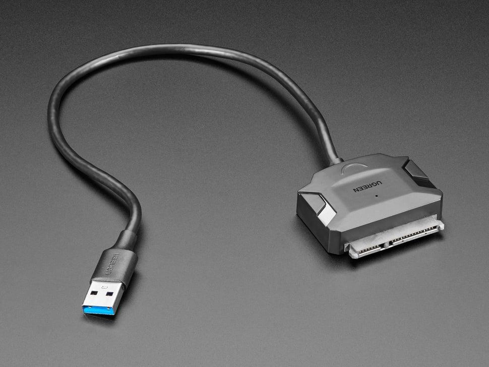Adafruit 2.5" SATA III naar USB 3.0 Adapterkabel - 30 cm lang