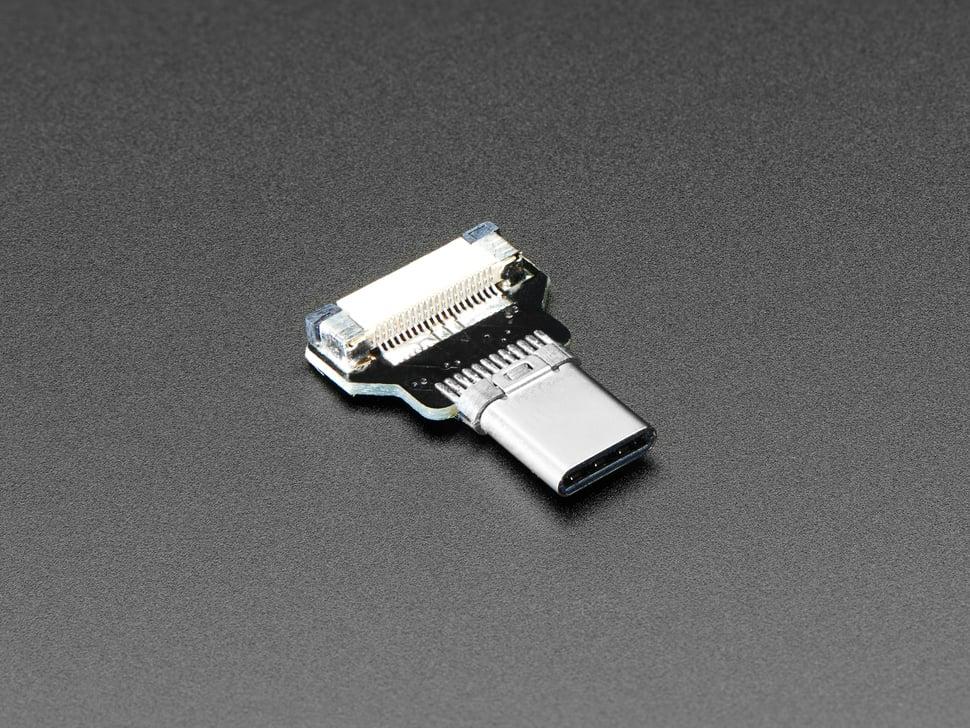 Adafruit DIY USB kabelonderdelen - Rechte Type C-stekker