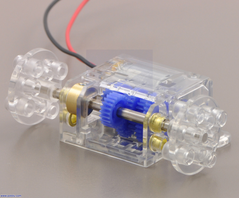 Pololu Tamiya 70190 Mini Motor Multi-Ratio Gearbox (Kit Cambio a 12 Marce)