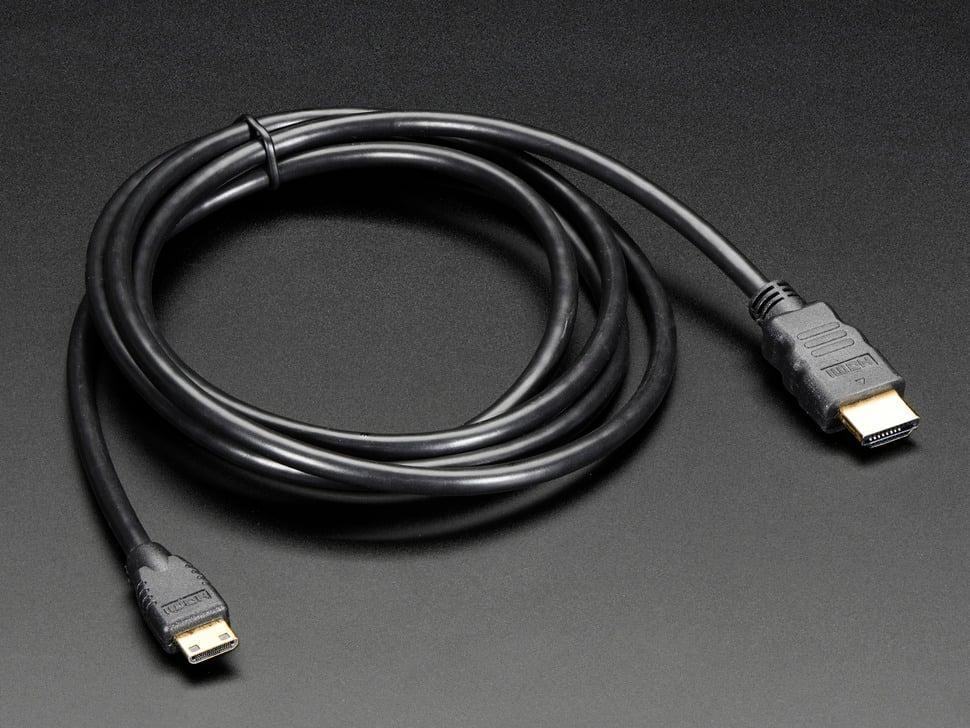 Adafruit Mini HDMI naar HDMI-kabel - 1,5 meter