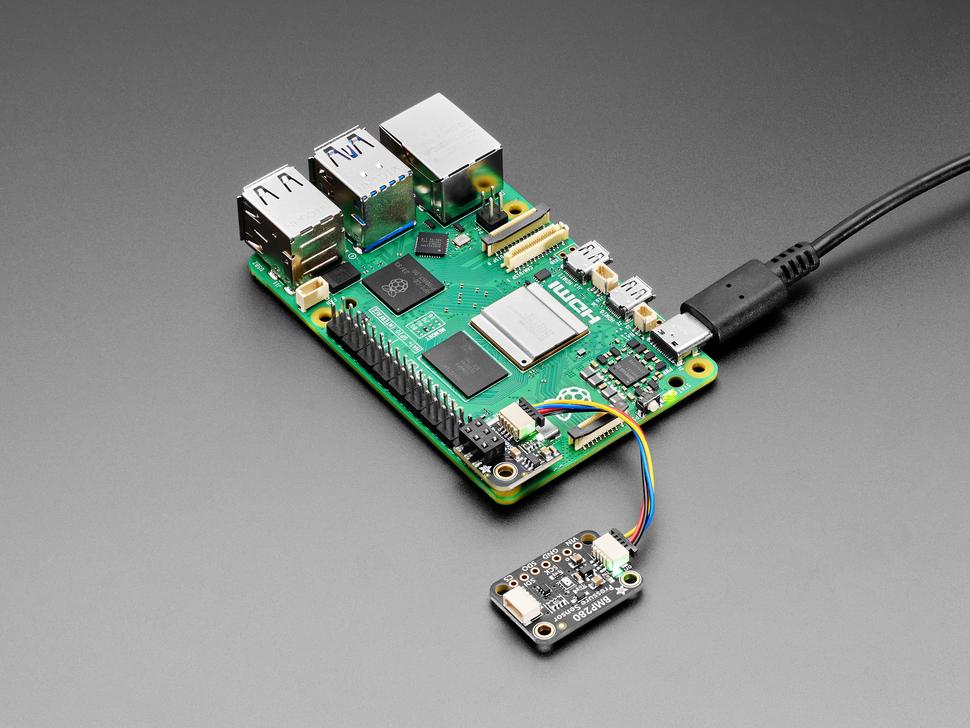 Adafruit Pi Stemma QT Breakout voor Raspberry Pi en Compatibles