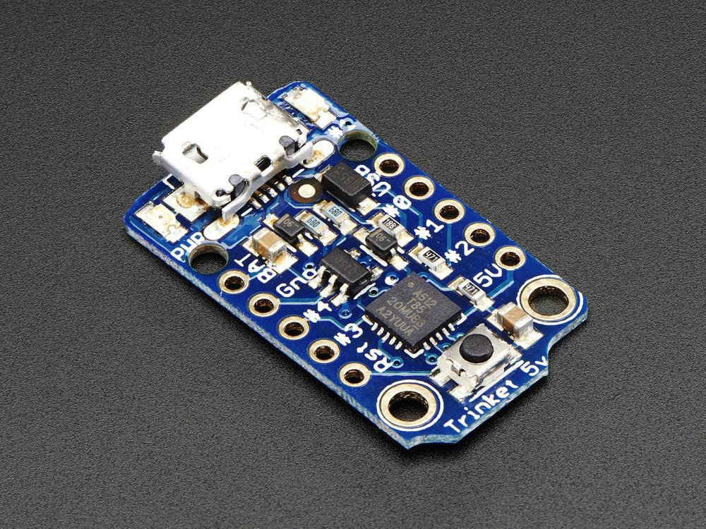 Adafruit- trinket - Mini-microcontroller - 5V Logic