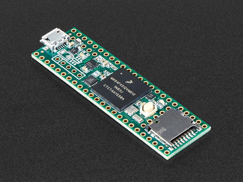 Adafruit Teensy 3.5 zonder headers