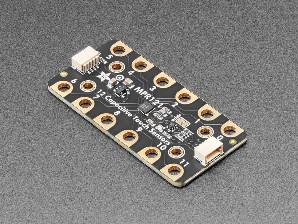 Adafruit MPR121 12-toetsen capacitieve aanraaksensor Gator breakout