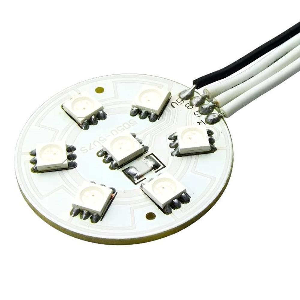 DFRobot Disque lumineux LED SMD RVB 7x avec résistance intégrée ...