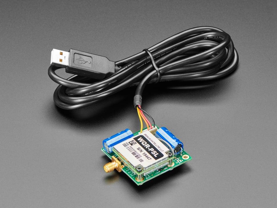 Adafruit RockBLOCK 9603 met USB kabel - Iridium satellietmodembundel