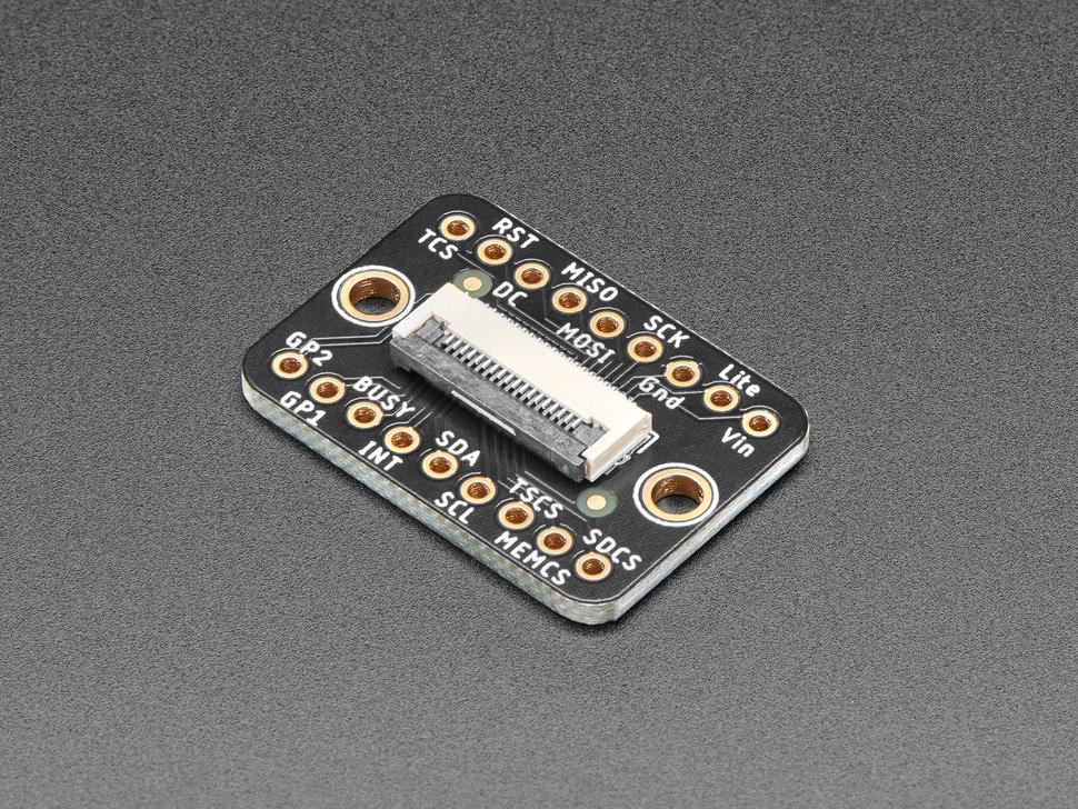 Adafruit EYESPI breakout board - 18-pins FPC-connector