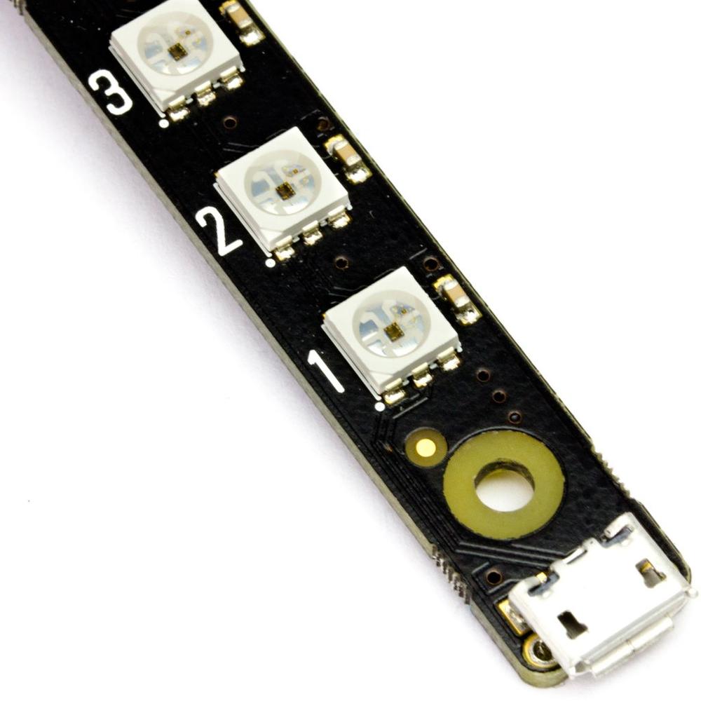 Mote Stick - 16x RGB APA102 LED strip - PIM190