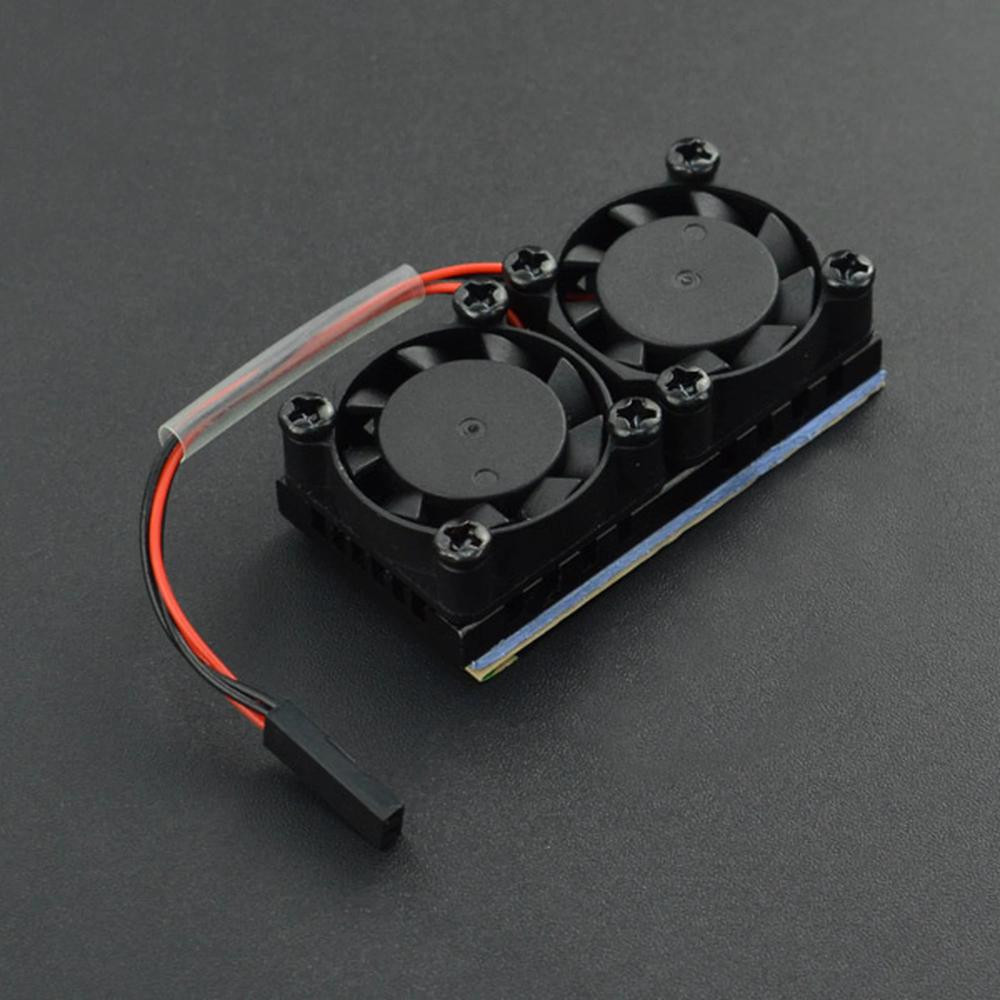 DFRobot Raspberry Pi Dual Cooling Fans Kit (Compatibel met Raspberry Pi ...