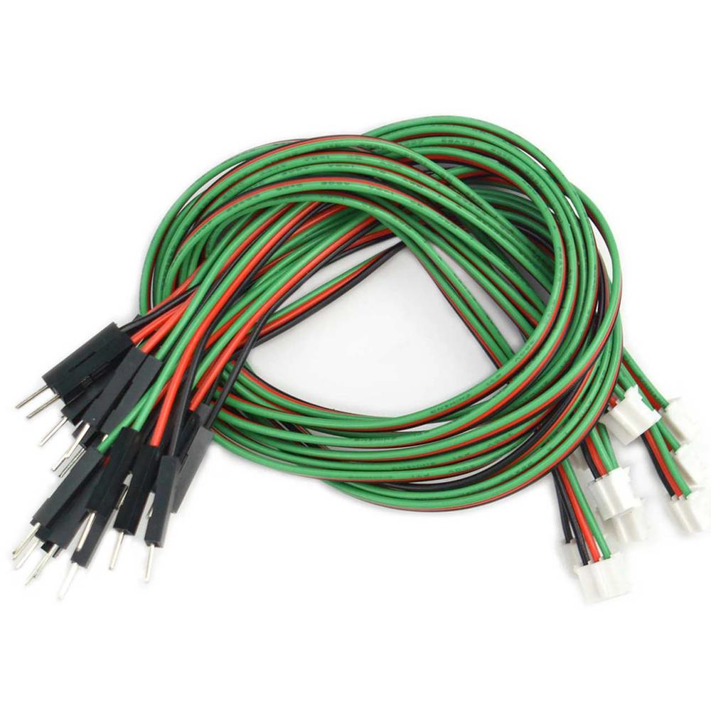 5x Silikon-Kabel PH2.0 Auf DuPont 2.54, 3-polig, 30 Cm, 22AWG, Für DIY-Module & Entwicklungboards