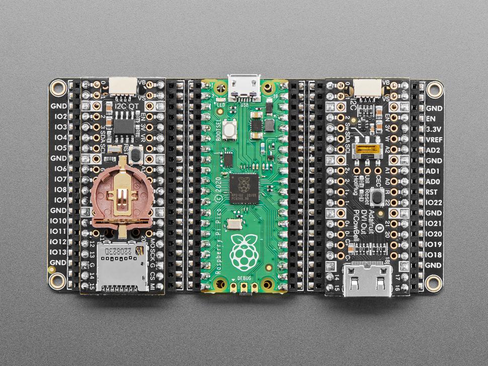 Adafruit Proto Tripler PiCowbell voor Pico en PicoW