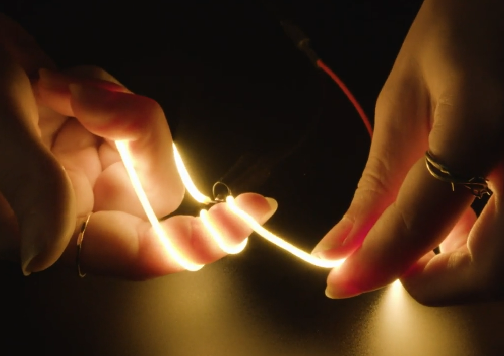 NOOds - Filament LED Flexible - 3V 300mm de long - Jaune