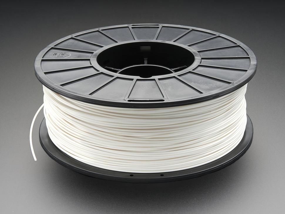 Adafruit ABS-filament voor 3D-printers - 1,75 mm diameter - Wit - 1 kg