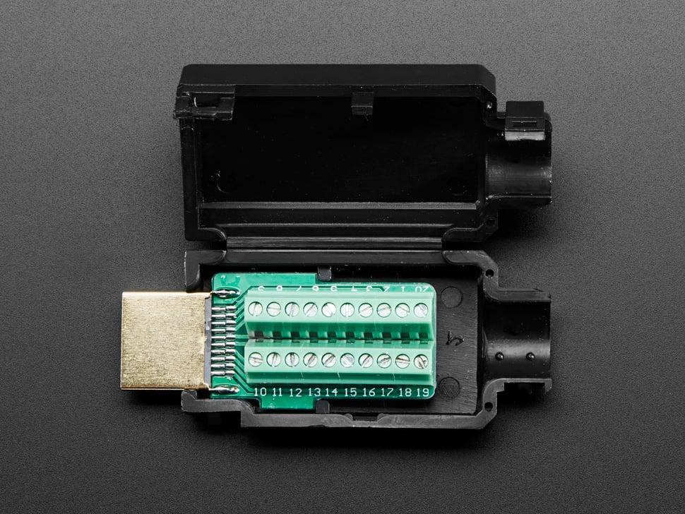 Adafruit HDMI-stekker naar aansluitblok- breakout
