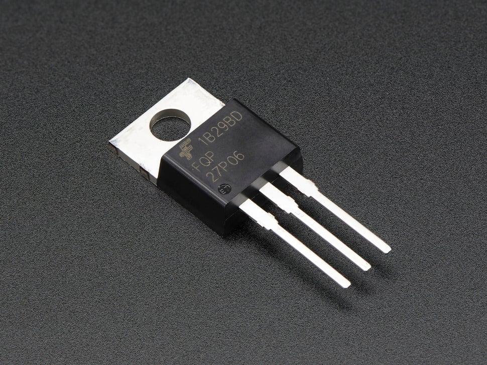 Adafruit P-kanaal Power MOSFET - TO-220-behuizing