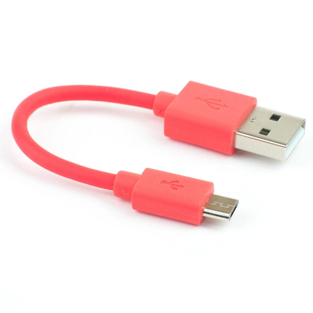 Pimoroni USB A naar microB kabel - Rood
