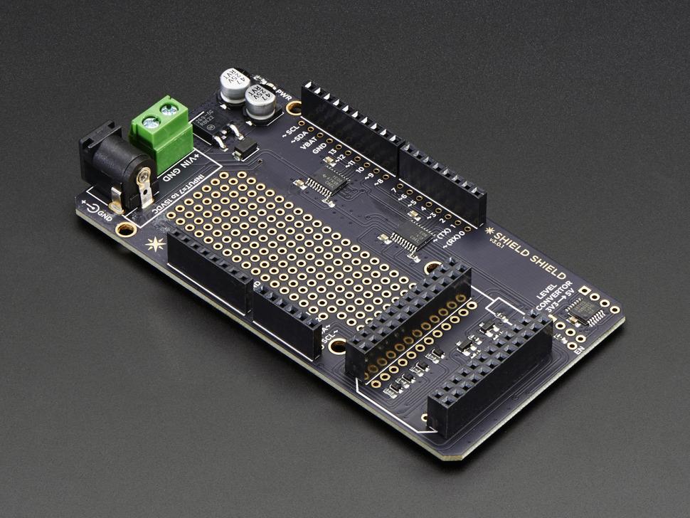 Adafruit shield shield fotonen