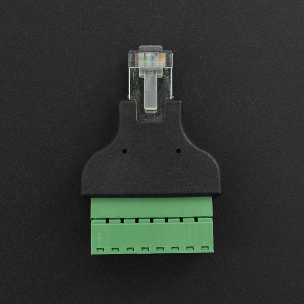 Ethernet RJ45 Male Plug Terminal Block - Opencircuit