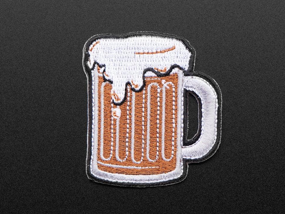 Adafruit "Brouwen" - Vaardigheidsbadge, strijkpatch