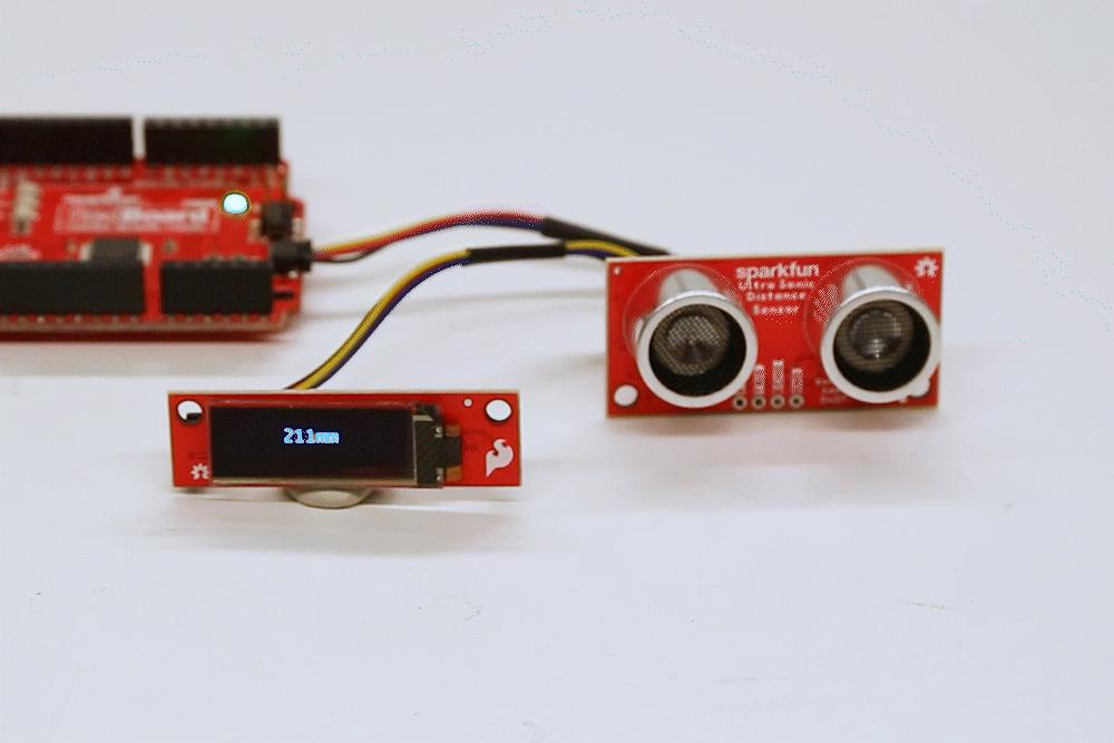 Sparkfun ultrasonic distance sensor tct40 qwiic opencircuit