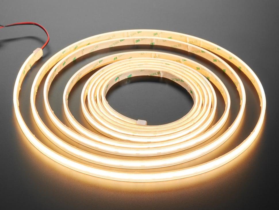 Adafruit Ultra flexibele witte LED-strip - 480 per meter - 5 m lang