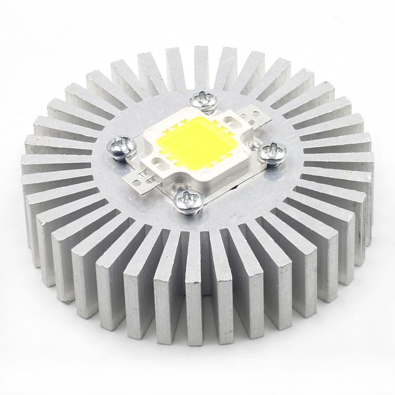 Dissipatore per LED 10W/3W - alluminio - 60,8 x 15 mm