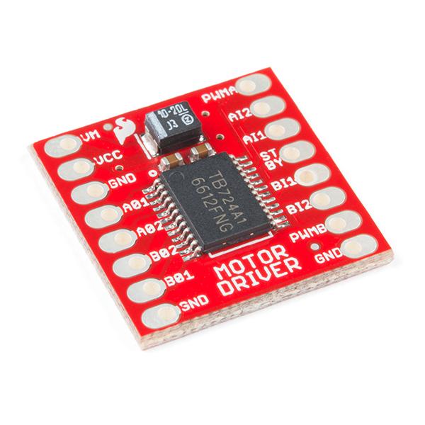 Module Pilote Moteur TB6612FNG - Double Pont H - Pour Moteur DC & Pas-à-Pas - Courant 1.5A - Lot De 2