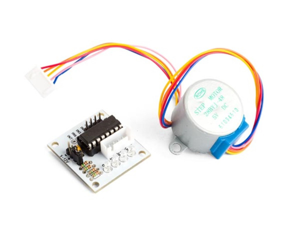 Whadda 5 VDC-stappenmotor met ULN2003-driver voor Arduino®
