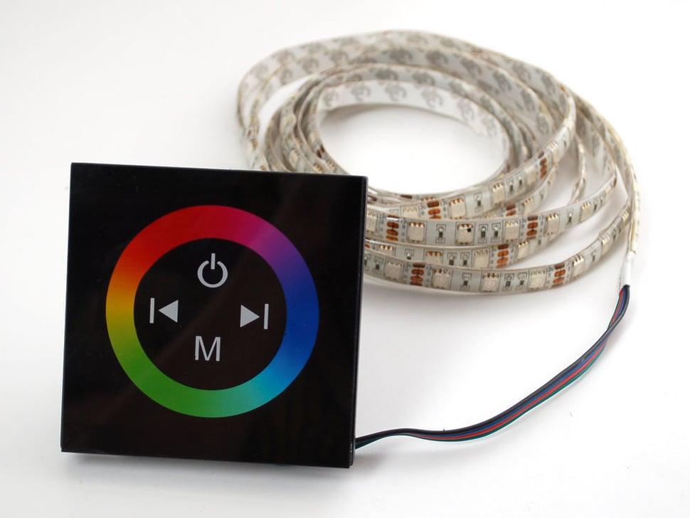 Adafruit Touch Wheel Controller voor analoge RGB LED-strips