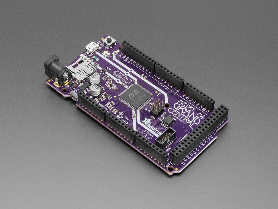 thumbnail image 2 of Adafruit Grand Central M4 Express Board – SAMD51 Microcontroller For Arduino & CircuitPython (Product 4064) 2 of 4