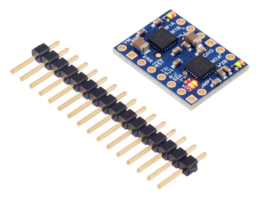 Pololu Motoron M2U256 Dual Serial Motor Controller - Opencircuit