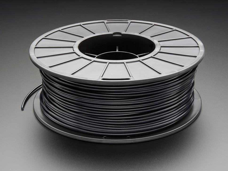 Adafruit PLA-filament voor 3D-printers - 3 mm diameter - Zwart - 1 kg