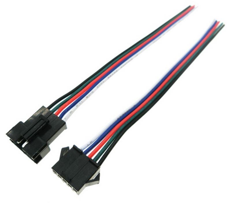 Lot Connecteurs JST Femelle + Mâle 5 Broches 22AWG 2.5A - Pour Alimentation LED, Projets DIY