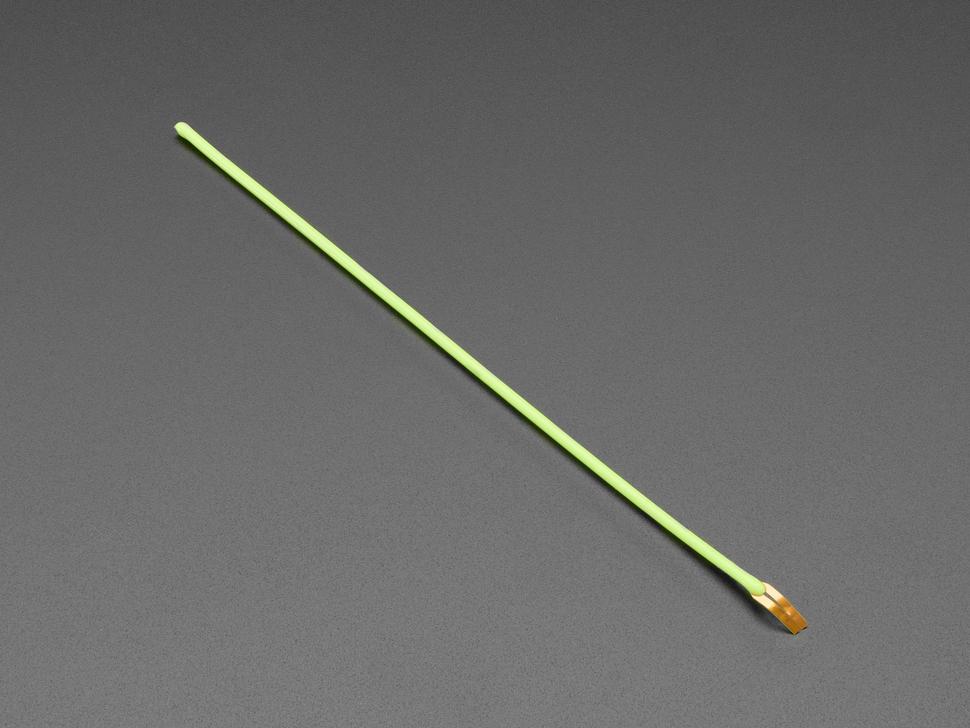 Adafruit Enkele nOOds - 128 mm lange flexibele LED-filamenten - Groen 3V