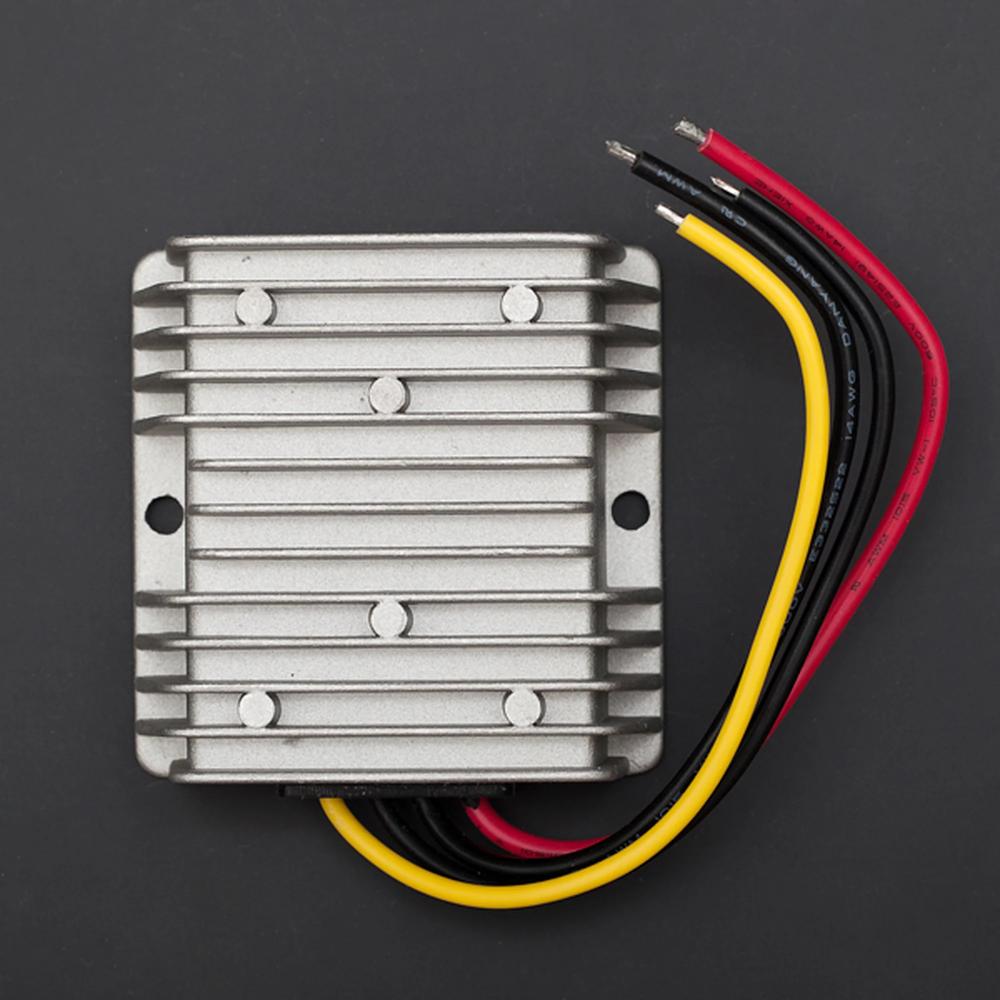 Novo Regulador Conversor De Energia À Prova D'água DC 12V 24V Step-Down