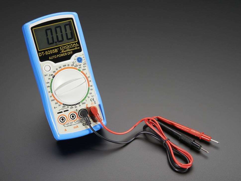 Adafruit Digitale multimeter - Model 9205B+