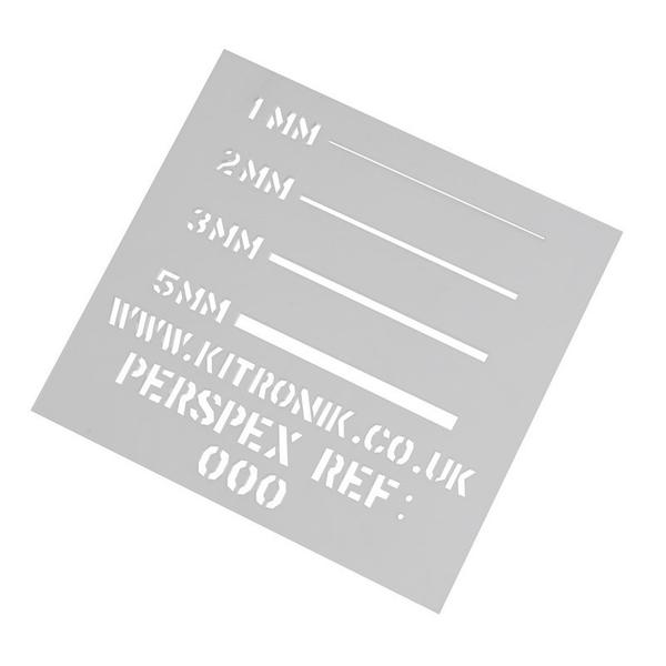 Clear Perspex Sheet Cast 3mm X 400mm X 300mm Opencircuit