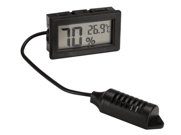 Digitale thermometer / hygrometer - inbouw
