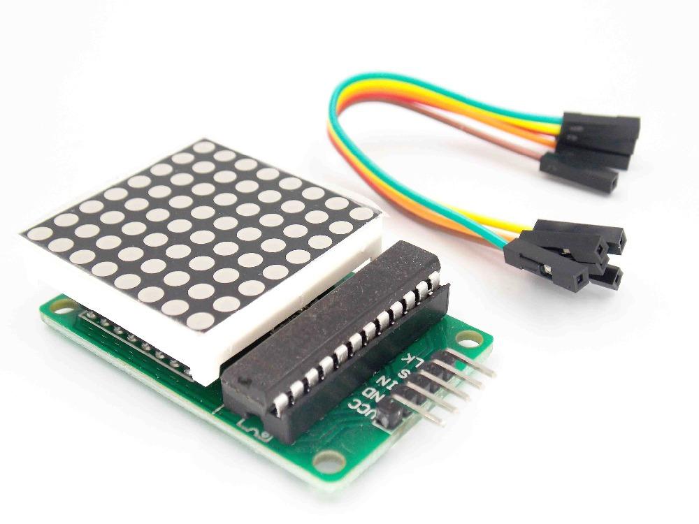 MAX7219 Module Mcu Control Display Module Dot Matrix For Arduino Set New Ic ll 