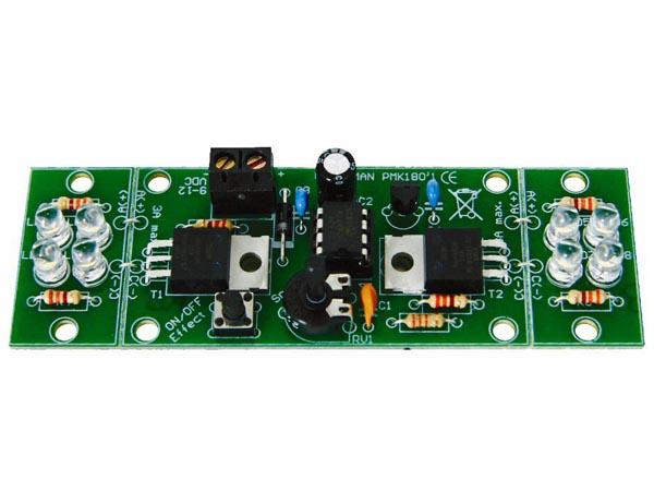 2-kanaals hi-power LED flitser kit