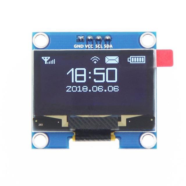 OLED display 128 x 64 - blauw - 1.3" -  I2C