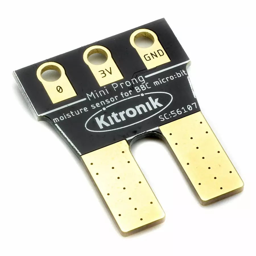 Kitronik 'Mini' Prong Bodemvochtigheidssensor voor BBC micro: bit